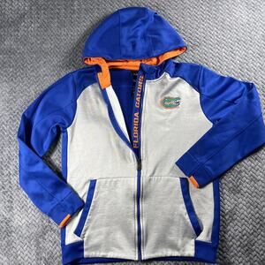 Florida Gator Boys Large Zip Hoodie Sweatshirt Coat Jacket NCAA SEC Football
